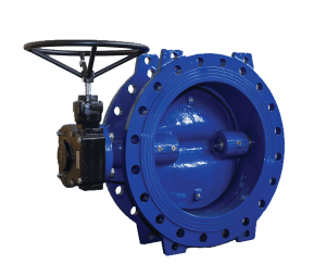 Double Flange Butterfly Valve-600x510